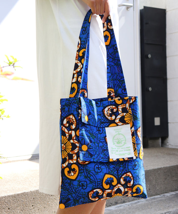 AFRICAN POCKET TOTE BAG