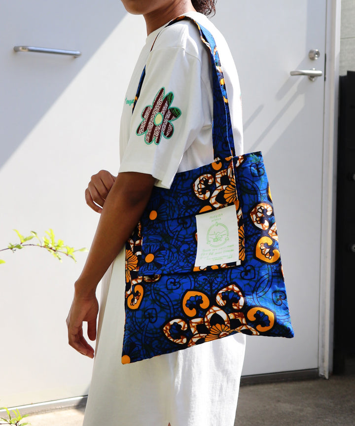 AFRICAN POCKET TOTE BAG