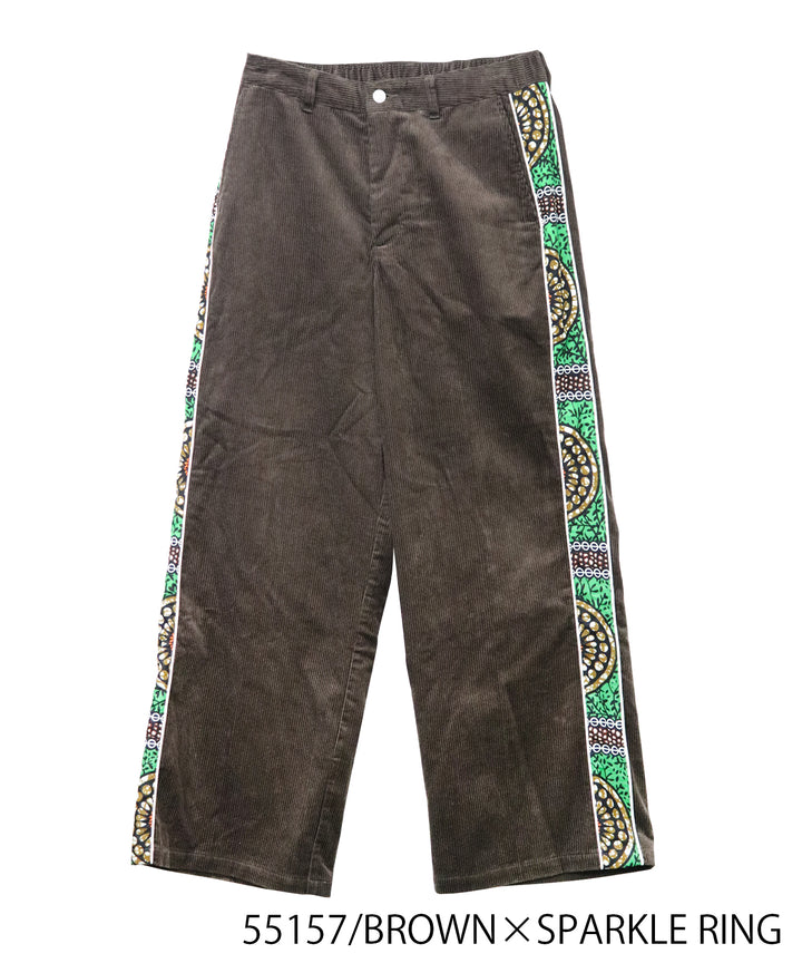 CORDUROY SIDE LINE PANTS