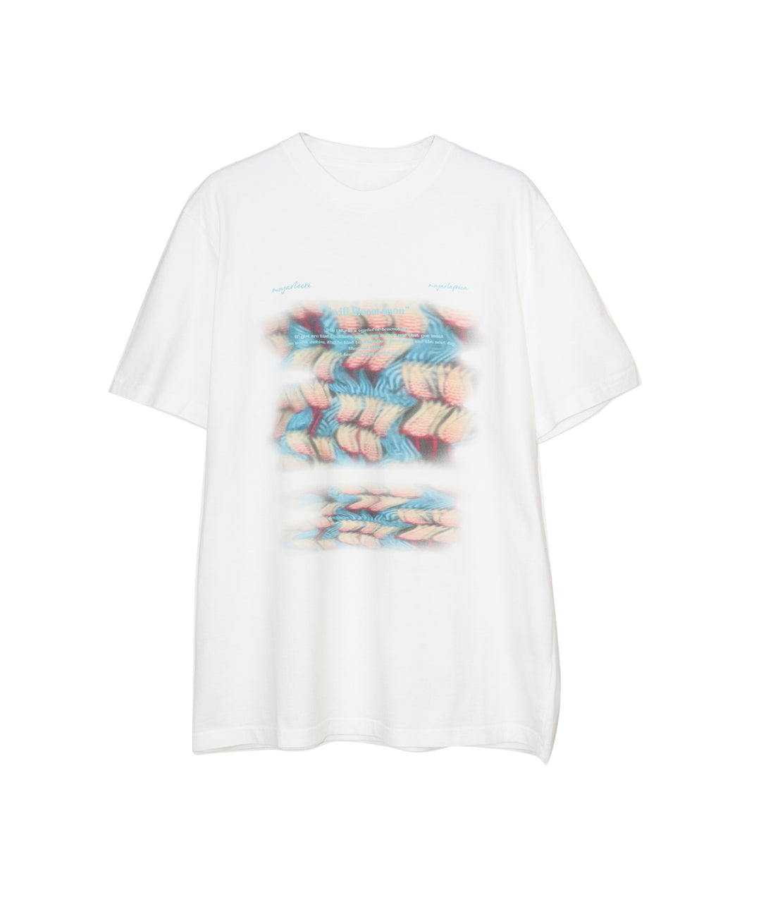 Organic cotton squishy print T-shirts