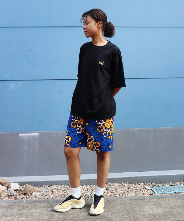 with smileパッチ刺繍Tシャツ