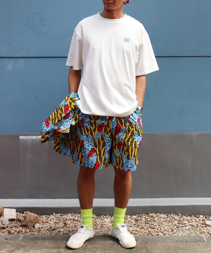 with smileパッチ刺繍Tシャツ