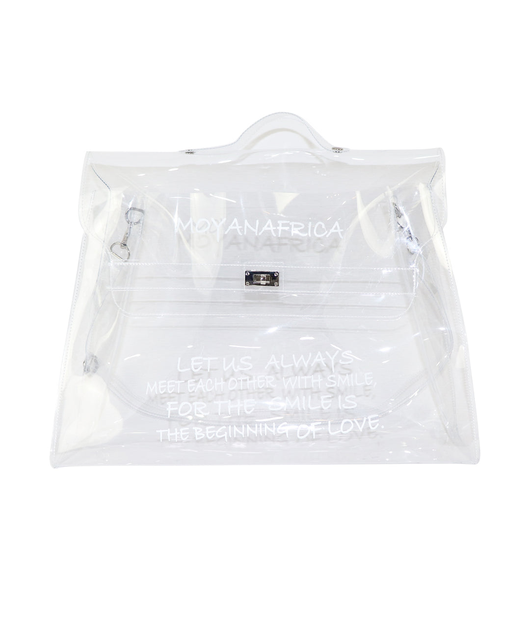 VINYL MESSAGE BAG × AFRICA柄巾着
