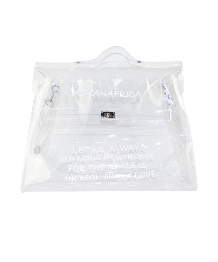VINYL MESSAGE BAG × AFRICA柄巾着