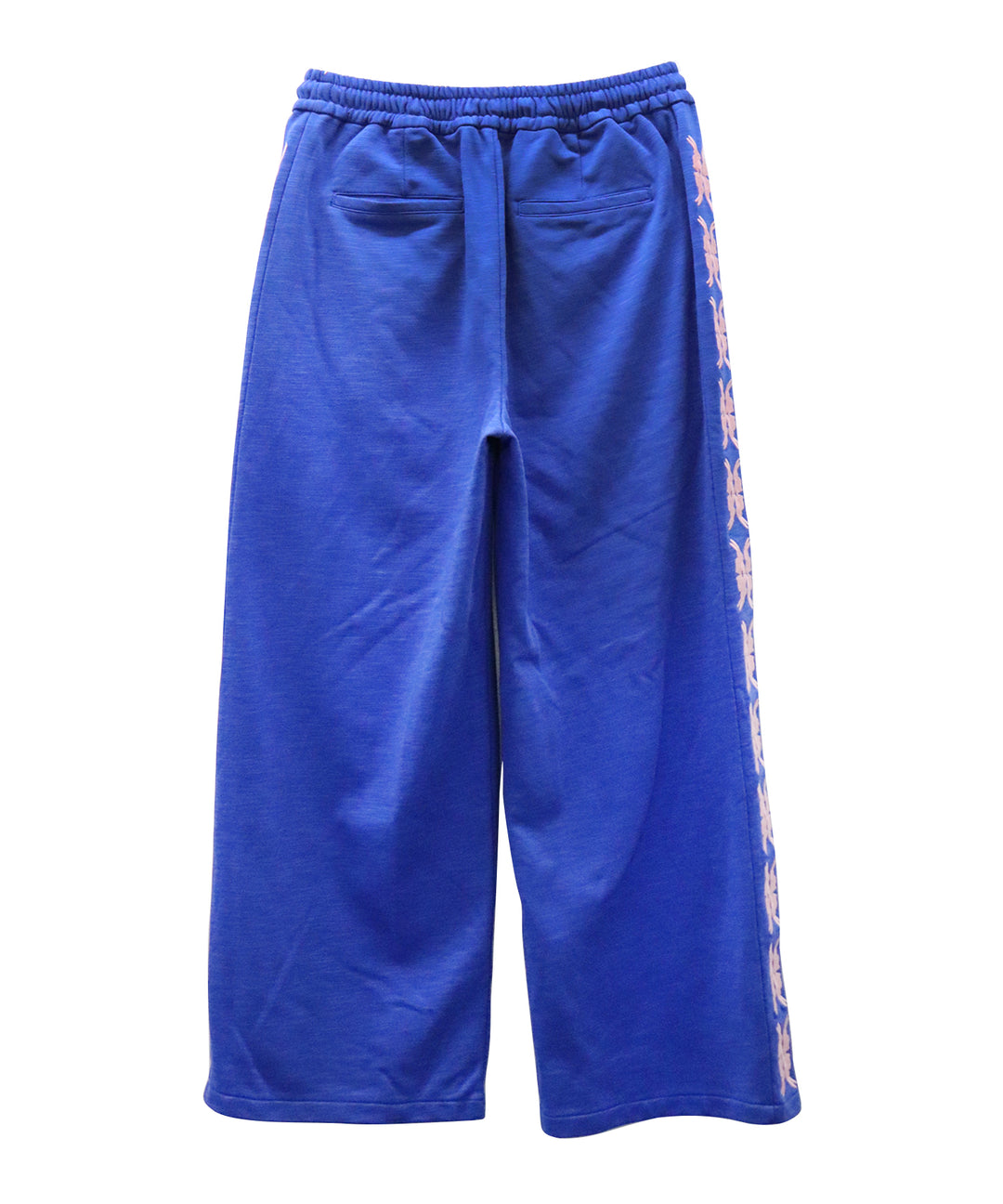 lucky charm motif Jersey line pants -2