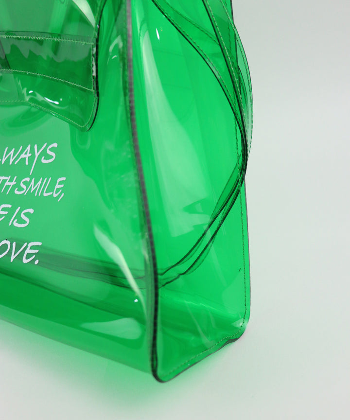 VINYL MESSAGE BAG × AFRICA柄巾着