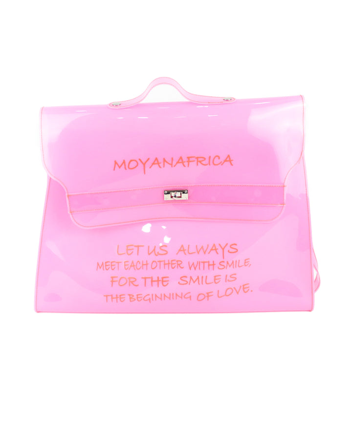 VINYL MESSAGE BAG × AFRICA柄巾着