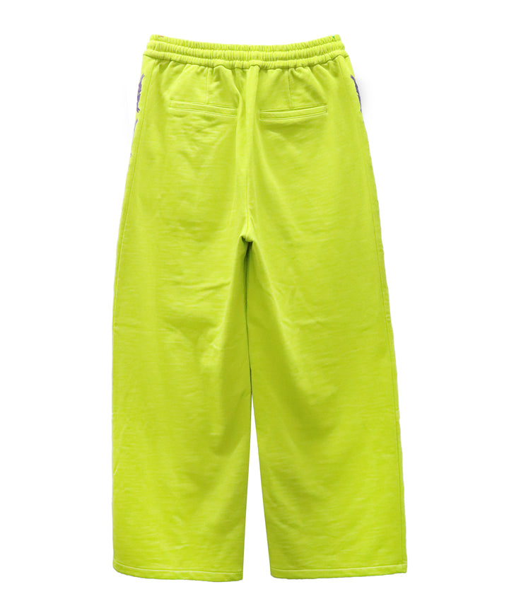 lucky charm motif Jersey line pants -2