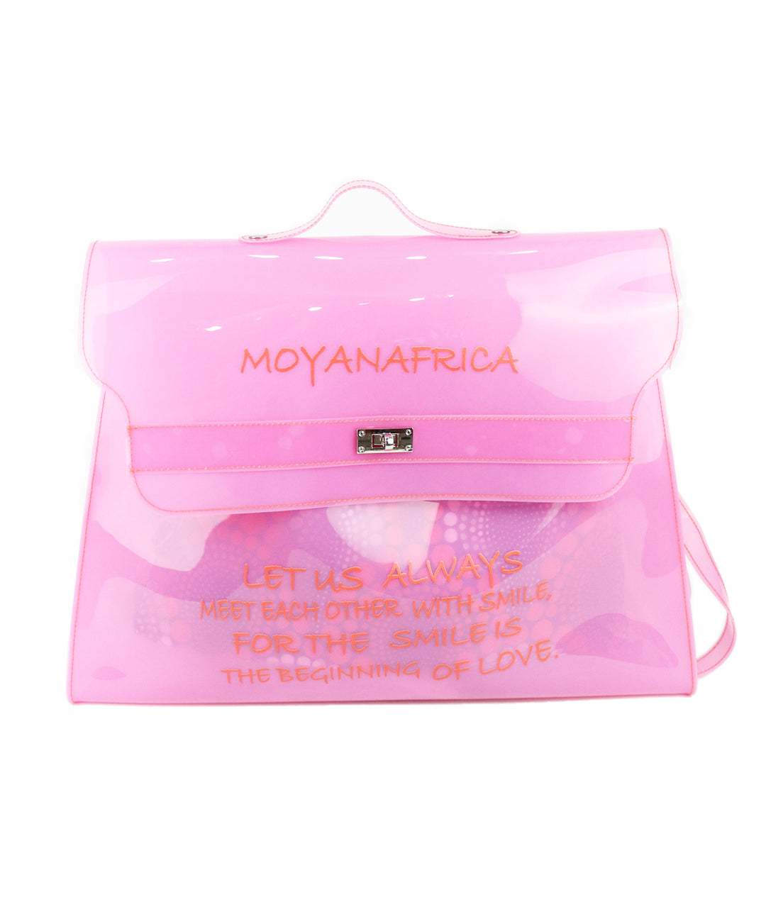 VINYL MESSAGE BAG × AFRICA柄巾着