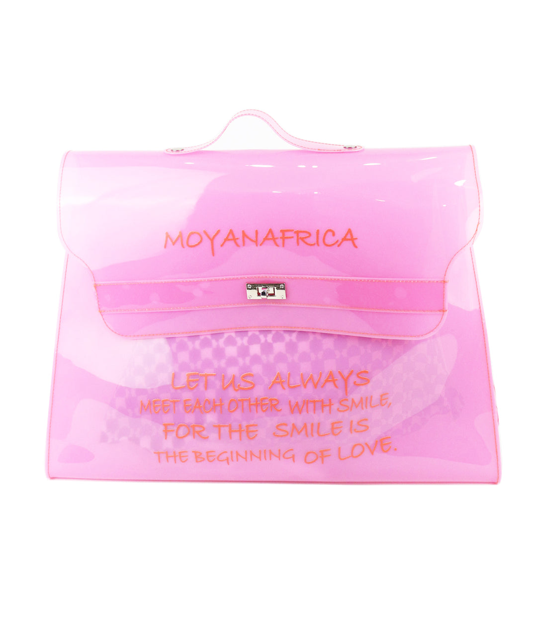 VINYL MESSAGE BAG × AFRICA柄巾着
