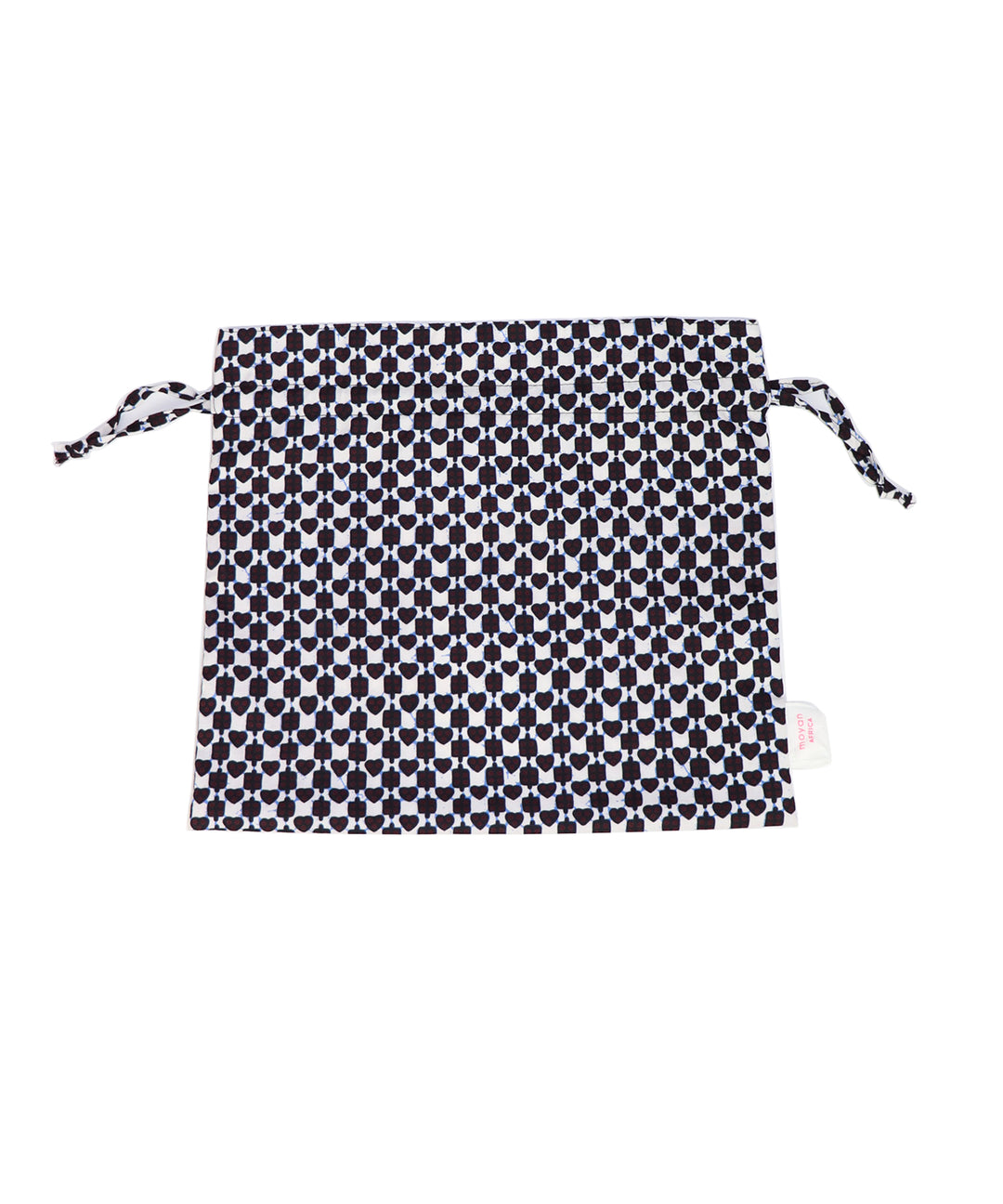 VINYL MESSAGE BAG × AFRICA柄巾着
