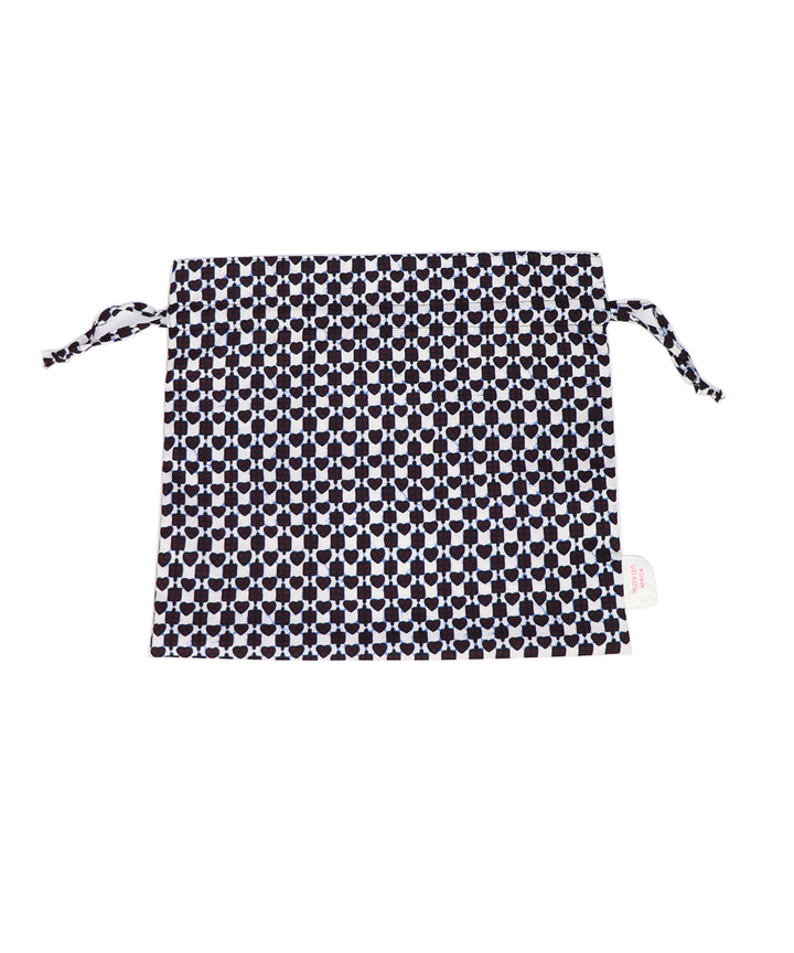 VINYL MESSAGE BAG × AFRICA柄巾着