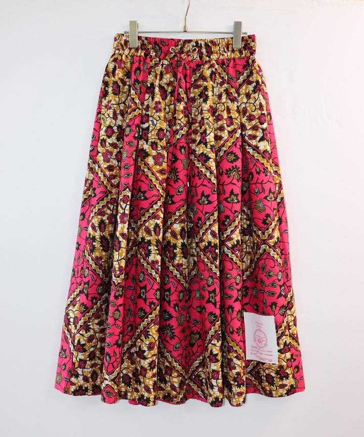 Africa Tuck Flare Skirt