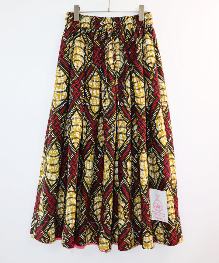 Africa Tuck Flare Skirt