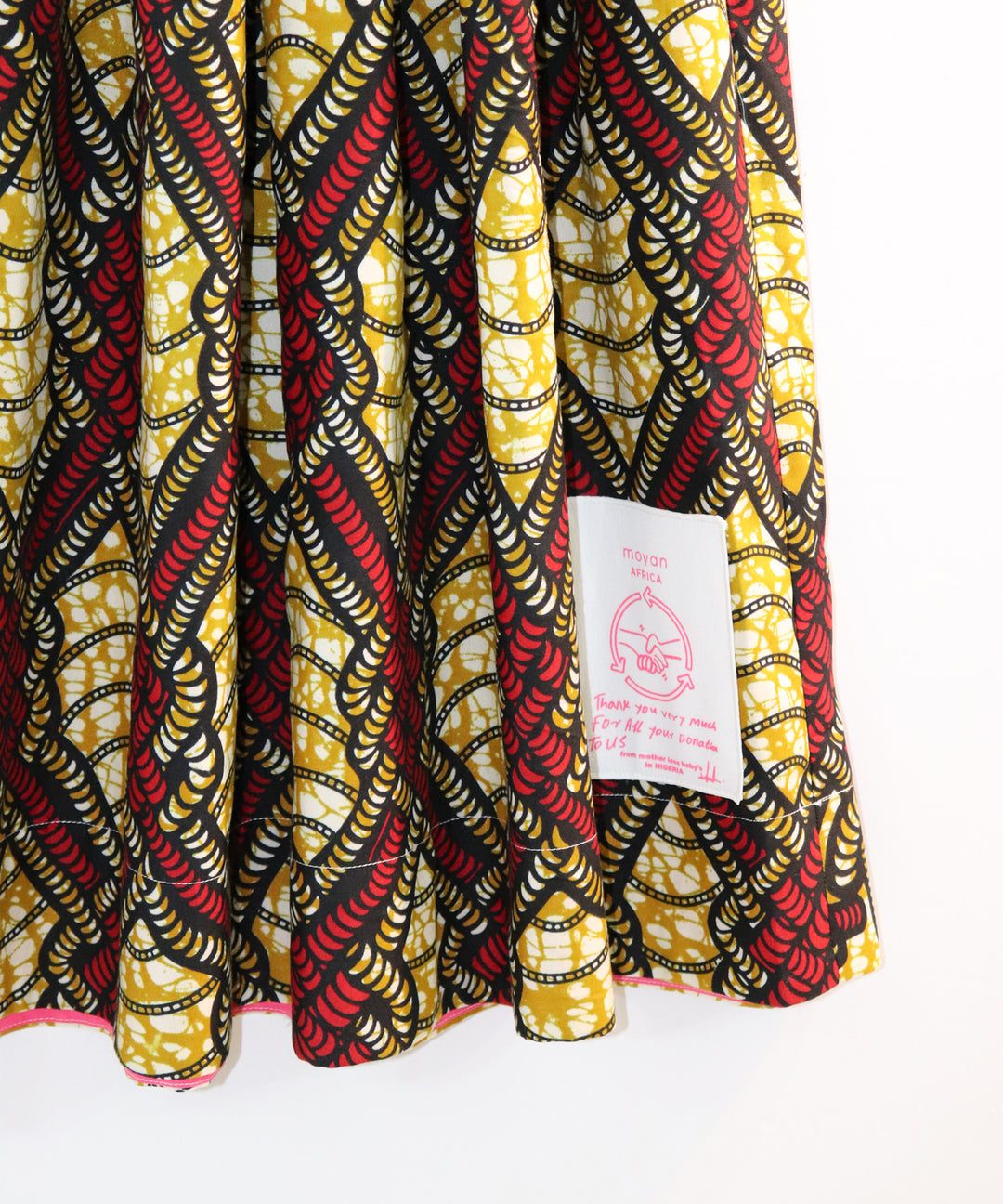 Africa Tuck Flare Skirt