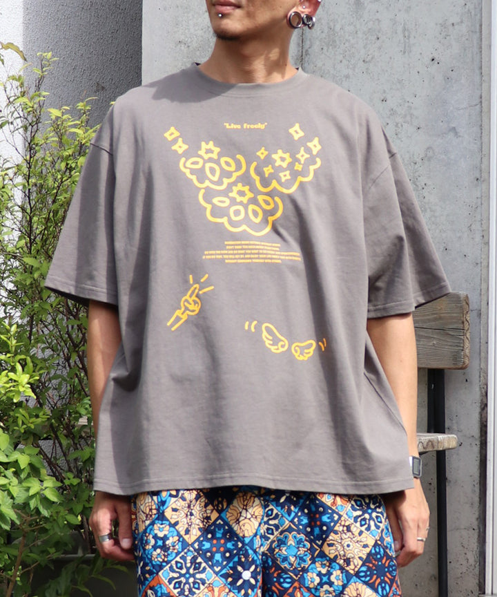 message illustration T-shirt