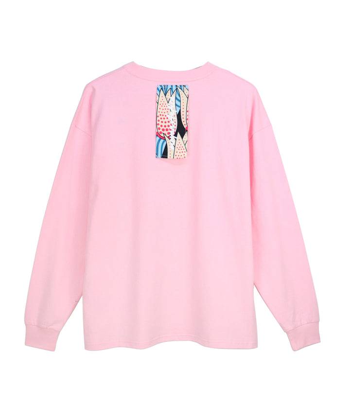 message illustration LONG T-shirt