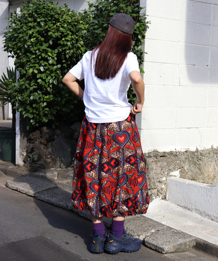 AFRICA REVERSIBLE DREWSTRING SKIRT