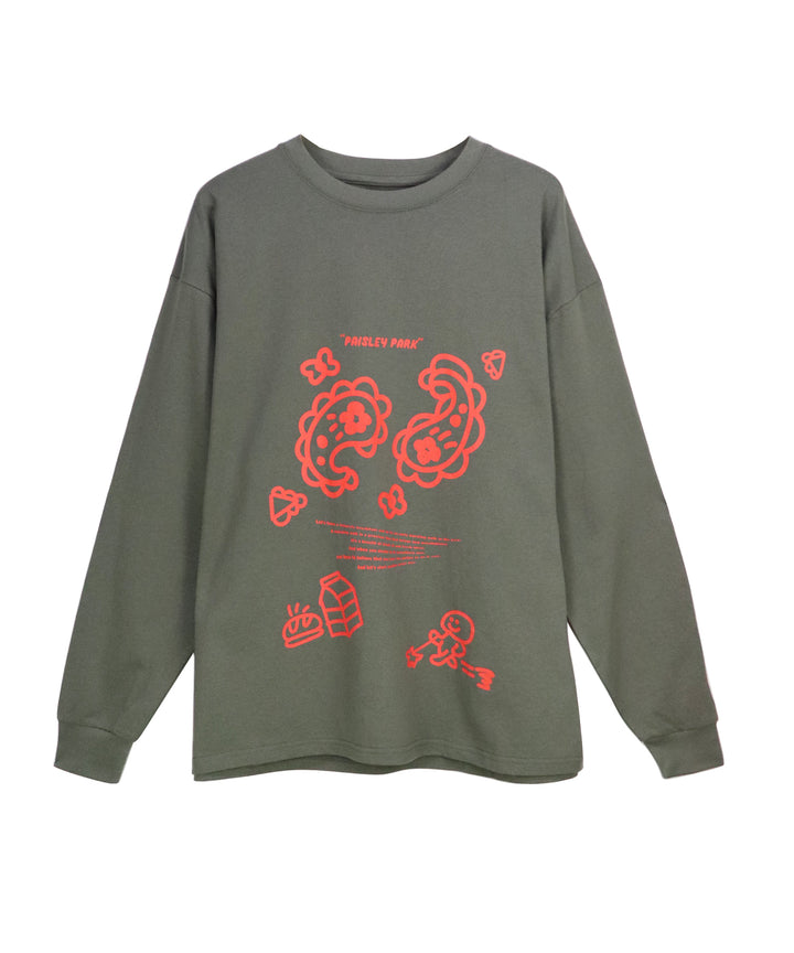 message illustration LONG T-shirt