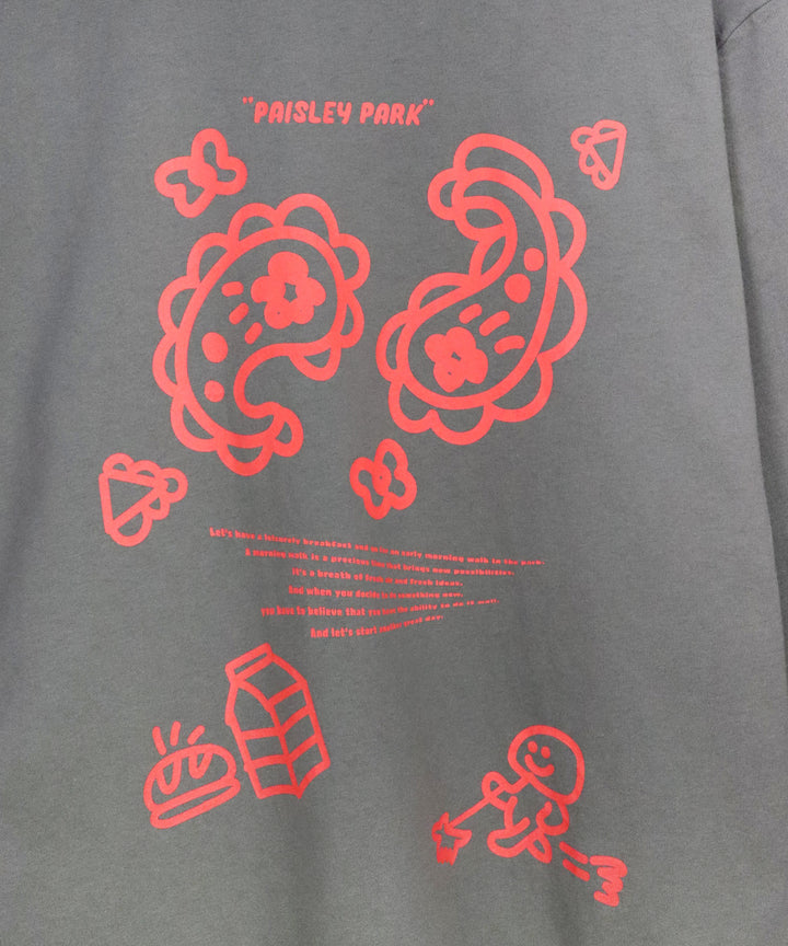 message illustration LONG T-shirt