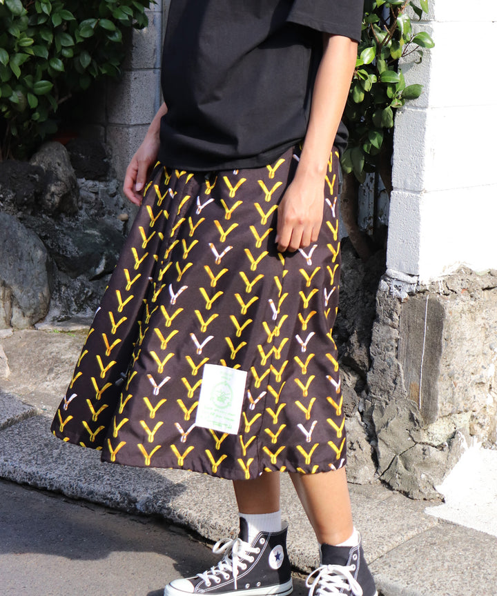 AFRICA REVERSIBLE DREWSTRING SKIRT
