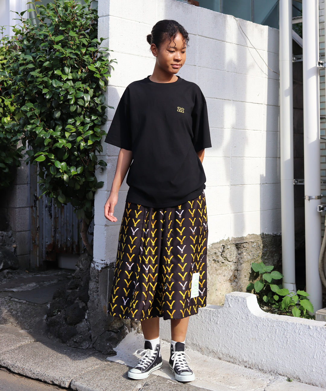 AFRICA REVERSIBLE DREWSTRING SKIRT
