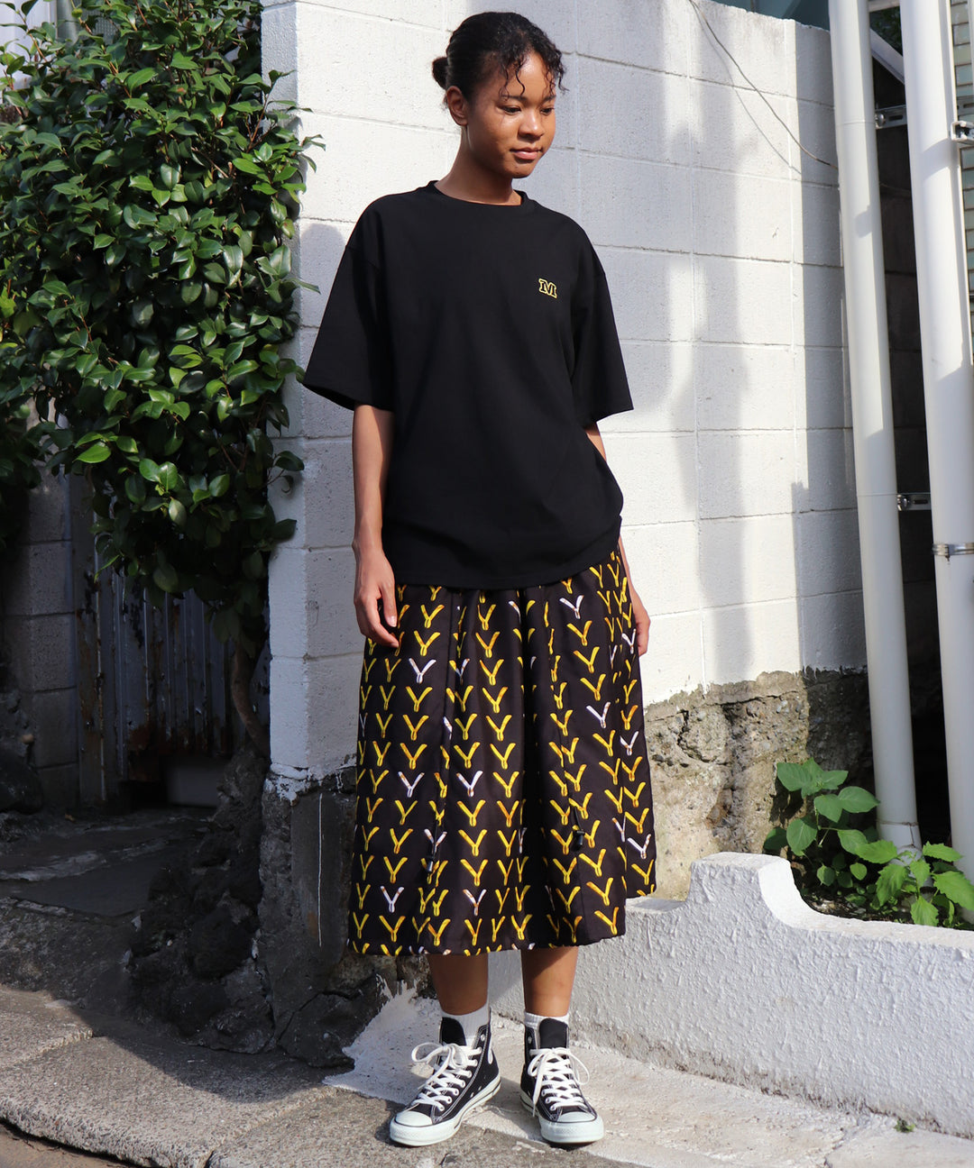 AFRICA REVERSIBLE DREWSTRING SKIRT