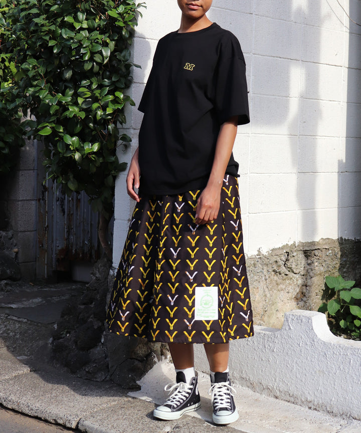 AFRICA REVERSIBLE DREWSTRING SKIRT