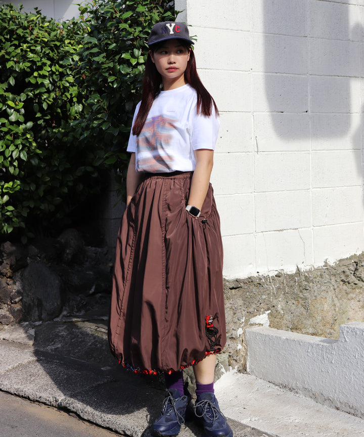 AFRICA REVERSIBLE DREWSTRING SKIRT