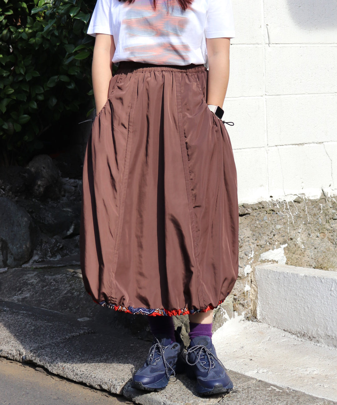 AFRICA REVERSIBLE DREWSTRING SKIRT