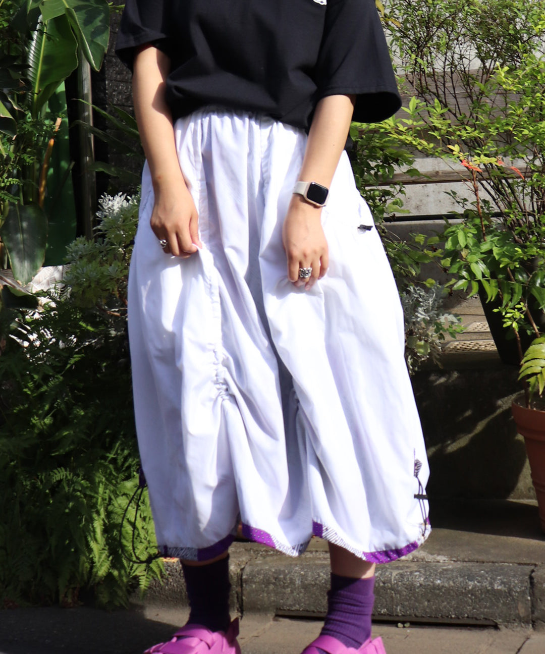 AFRICA REVERSIBLE DREWSTRING SKIRT