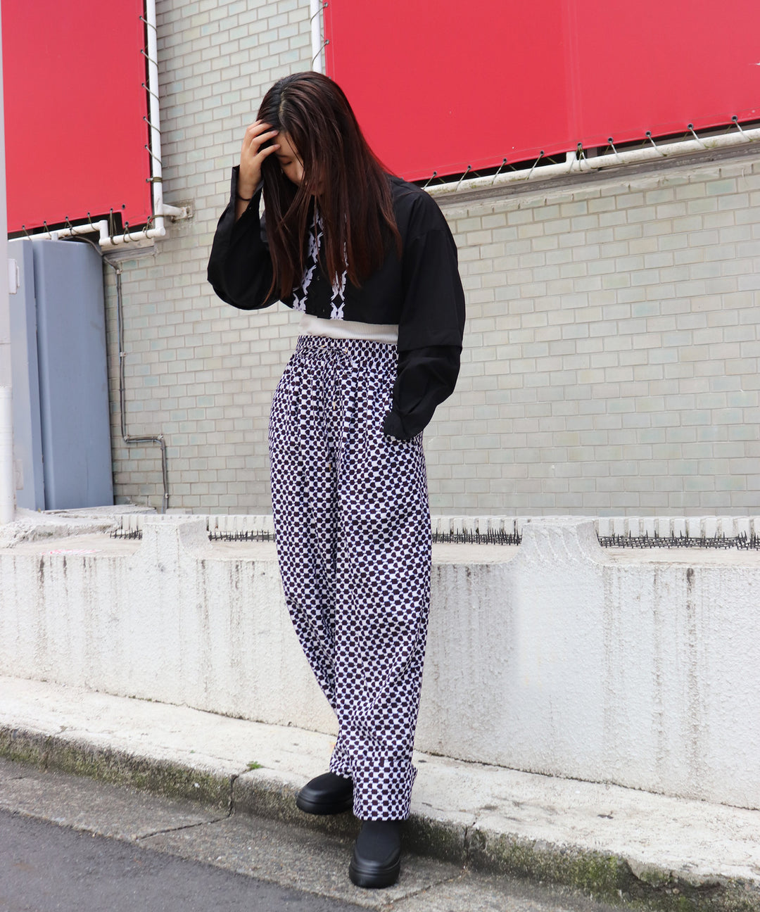 AFRICA ROLLUP PANTS