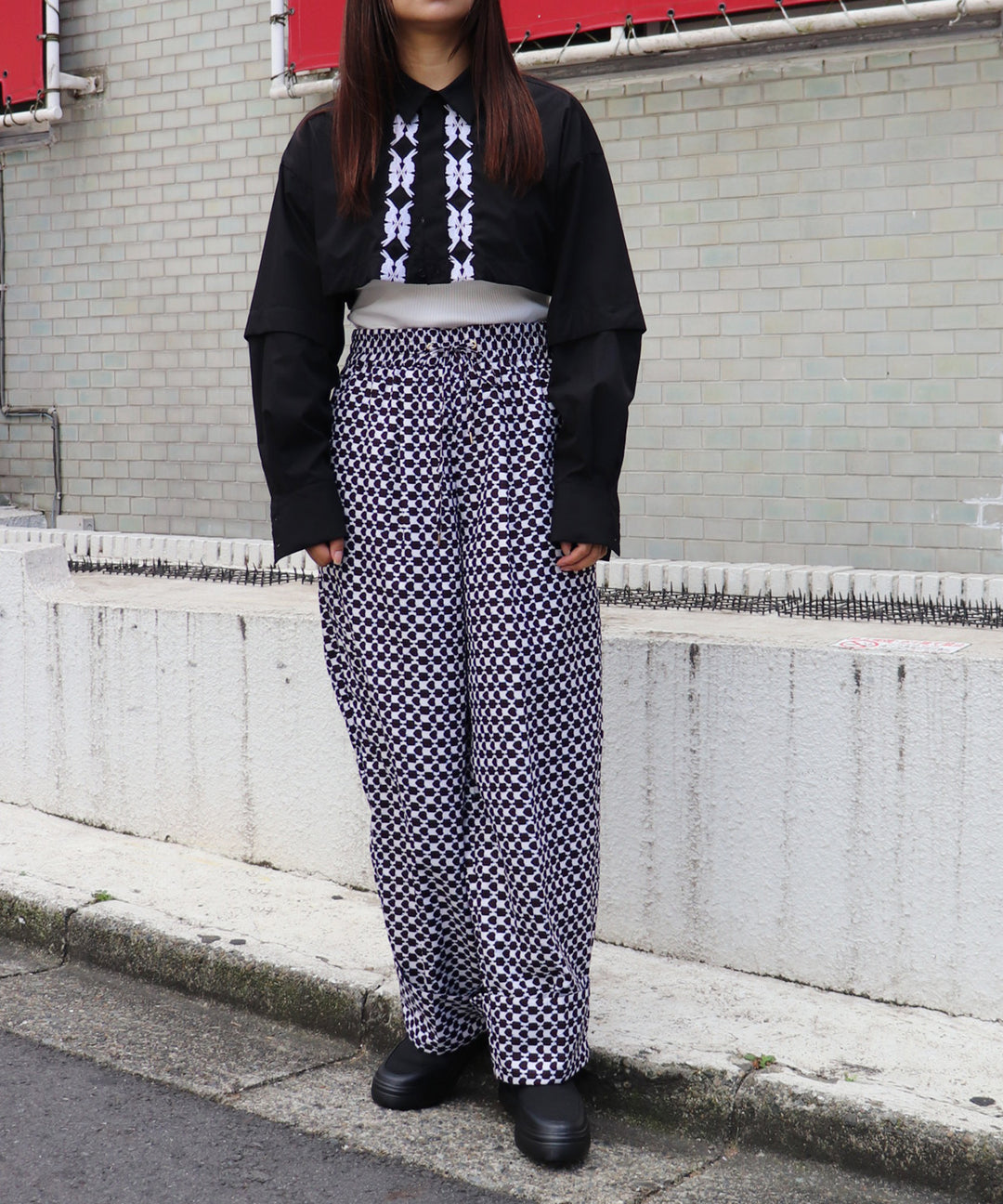 AFRICA ROLLUP PANTS