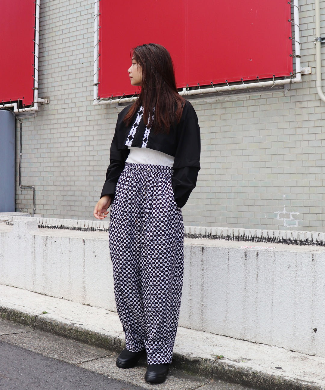 AFRICA ROLLUP PANTS
