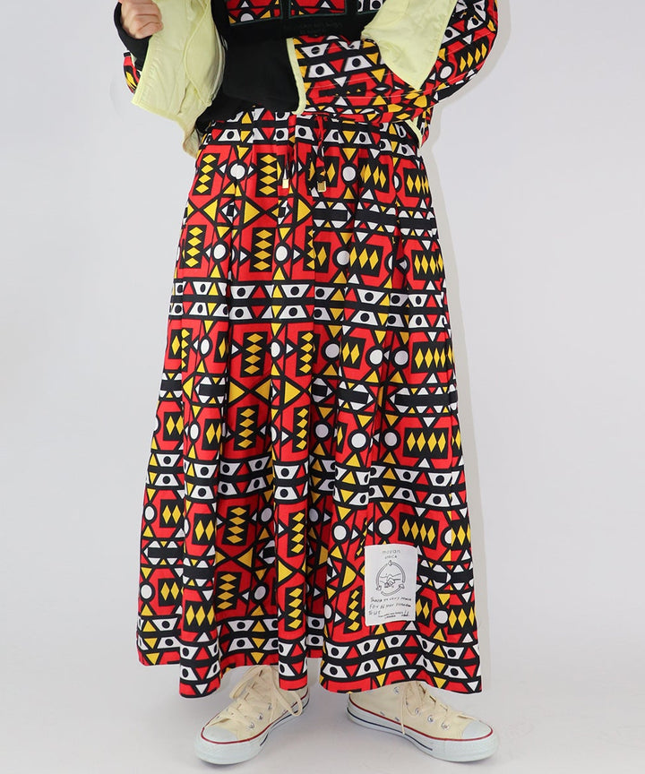 Tuck Flare Skirt(SAMAKAKA)