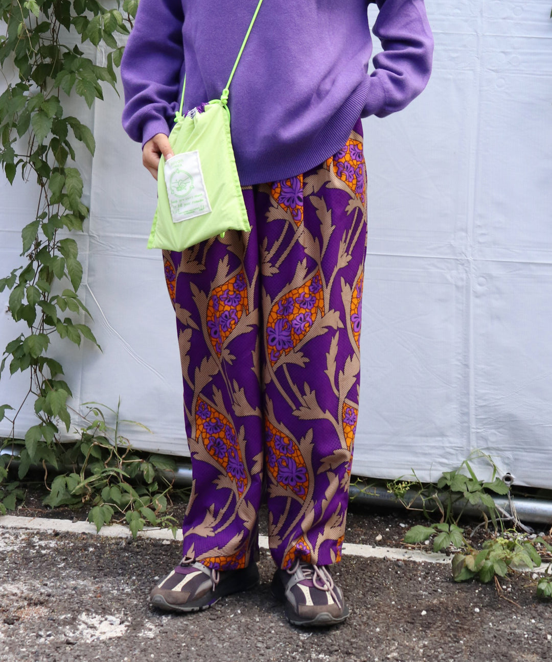 AFRICA TAPERED PANTS