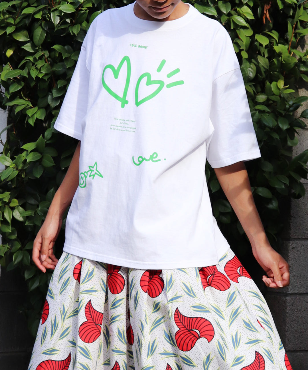 message illustration T-shirt