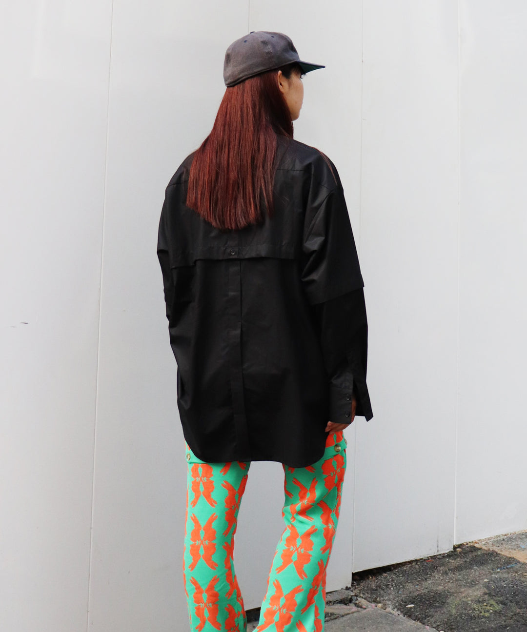 lucky charm motif multi way knit pants