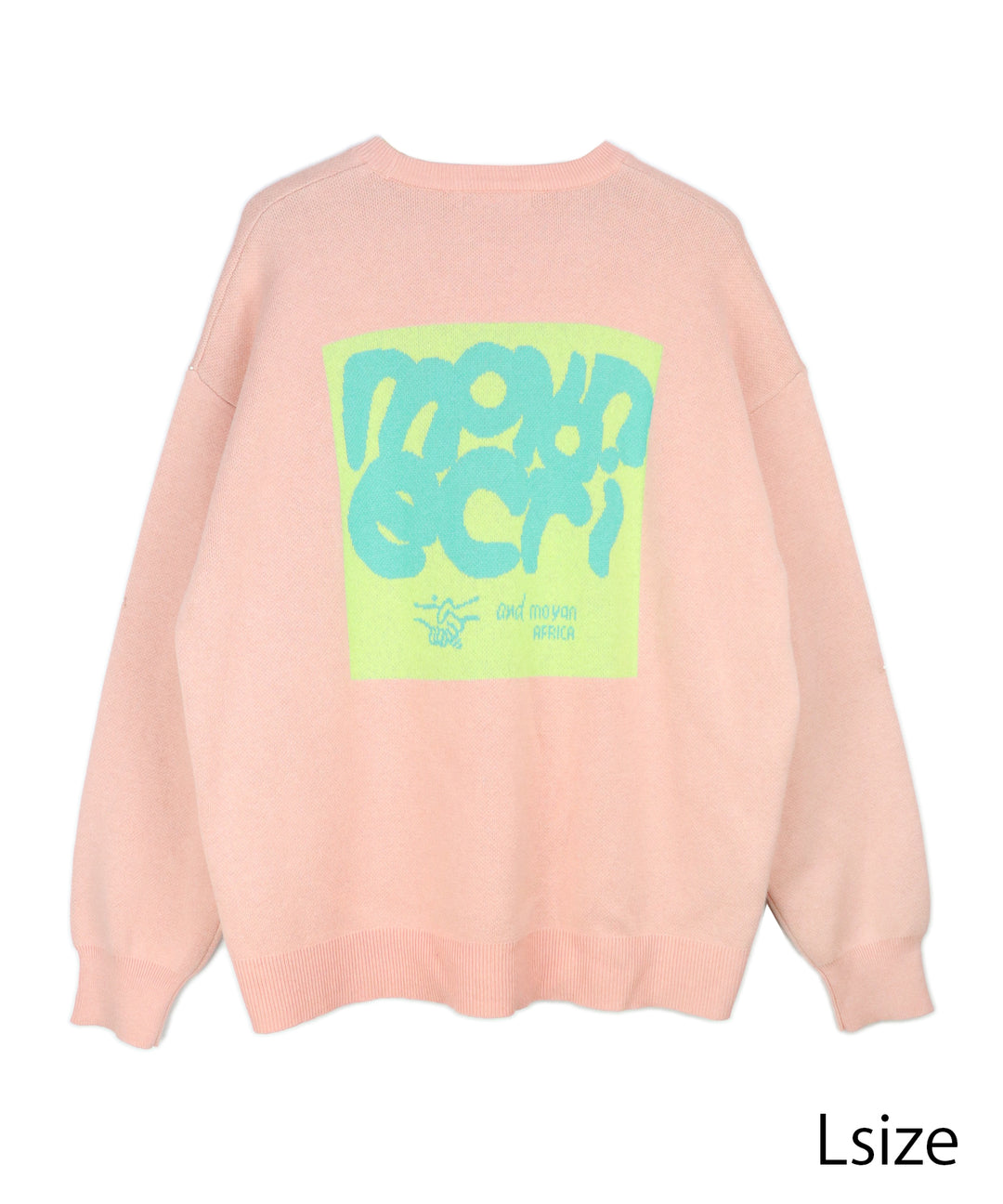 STICKER LOGO KNIT PULLOVER