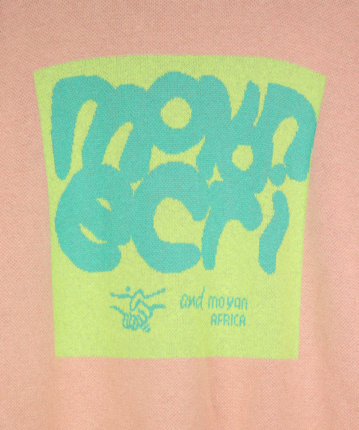 STICKER LOGO KNIT PULLOVER