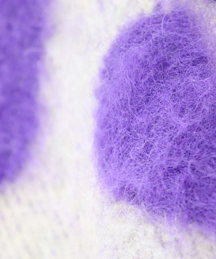 LOVE BOMB BRUSHED KINT CARDIGAN