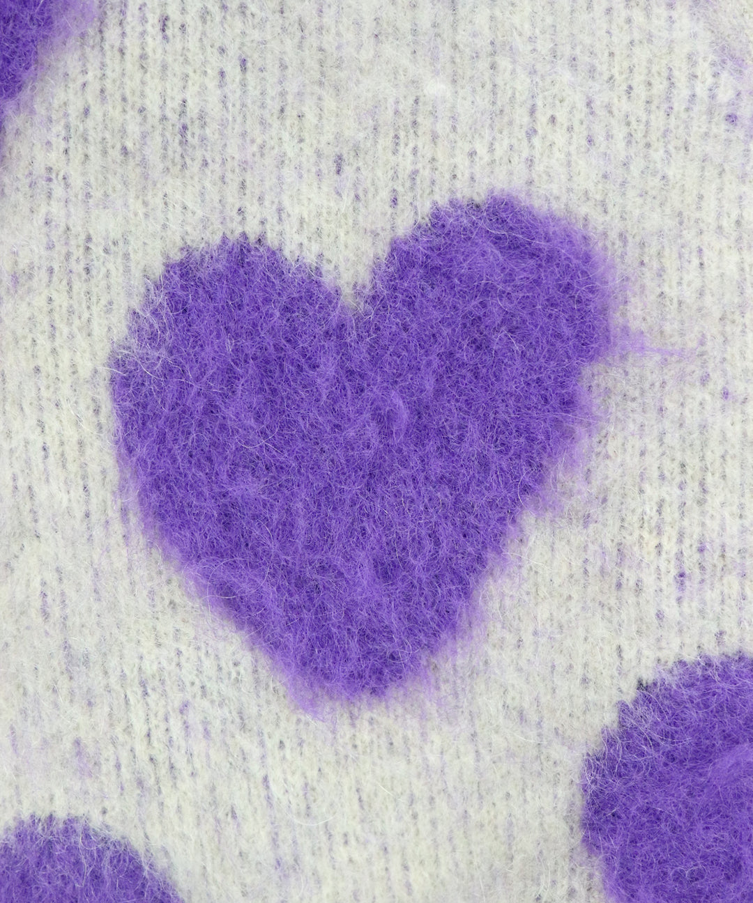 LOVE BOMB BRUSHED KINT CARDIGAN