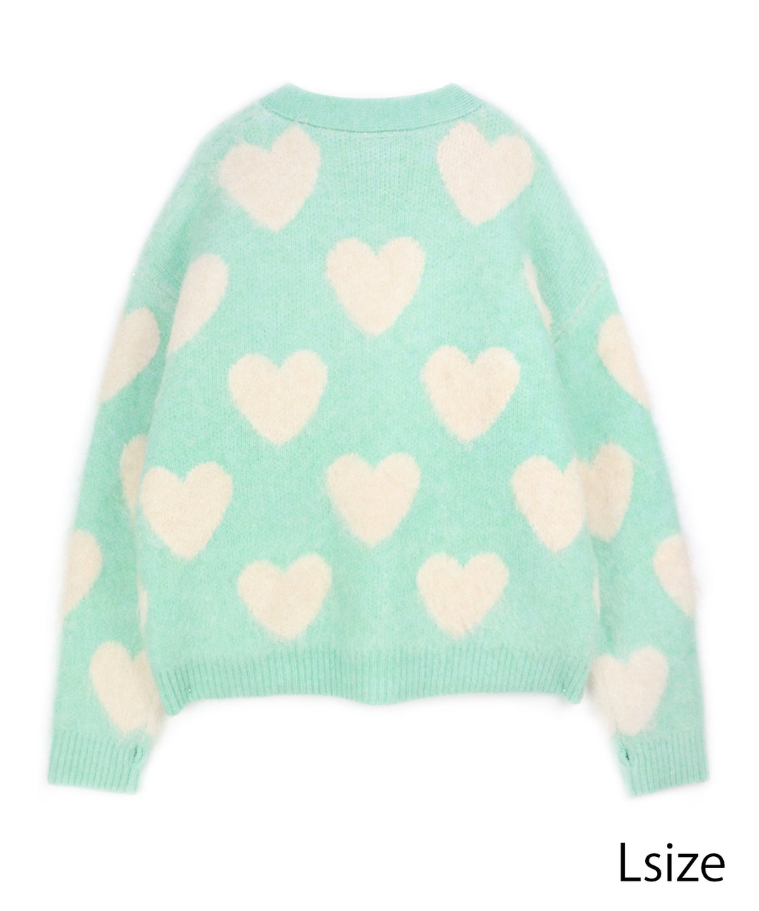 LOVE BOMB BRUSHED KINT CARDIGAN