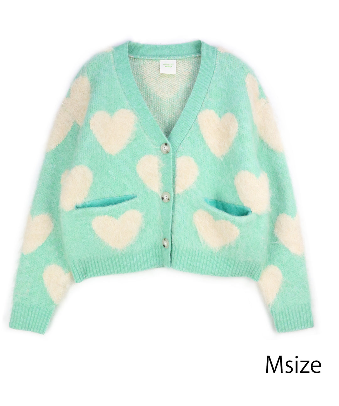 LOVE BOMB BRUSHED KINT CARDIGAN