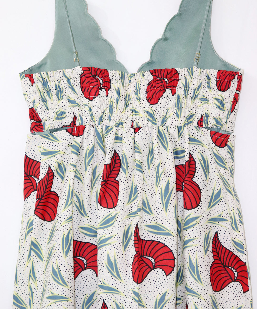 Africa Scallop Dress