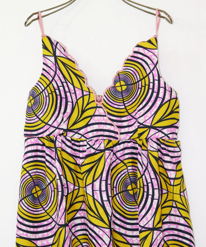 Africa Scallop Dress