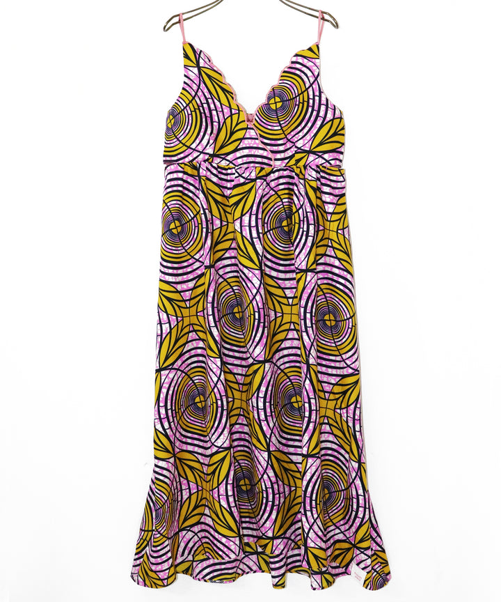 Africa Scallop Dress