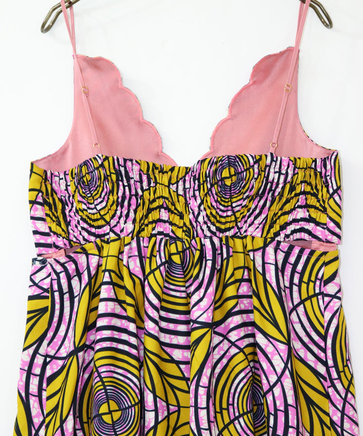 Africa Scallop Dress