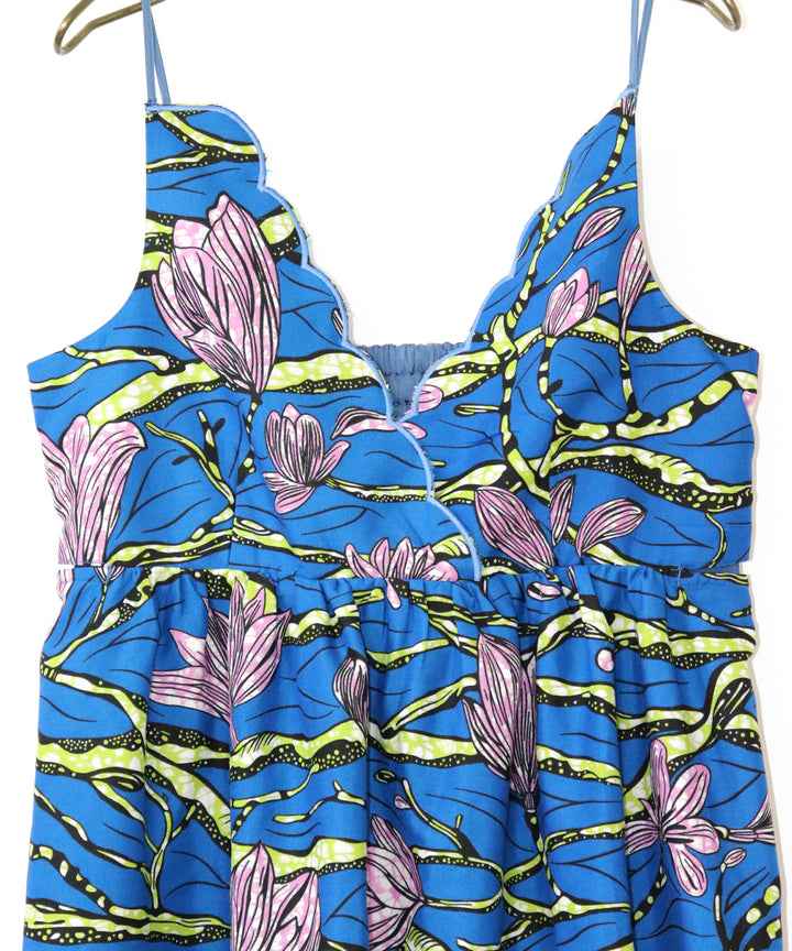 Africa Scallop Dress