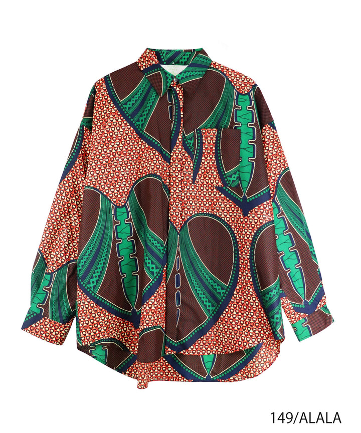 AFRICA OVER SHIRT